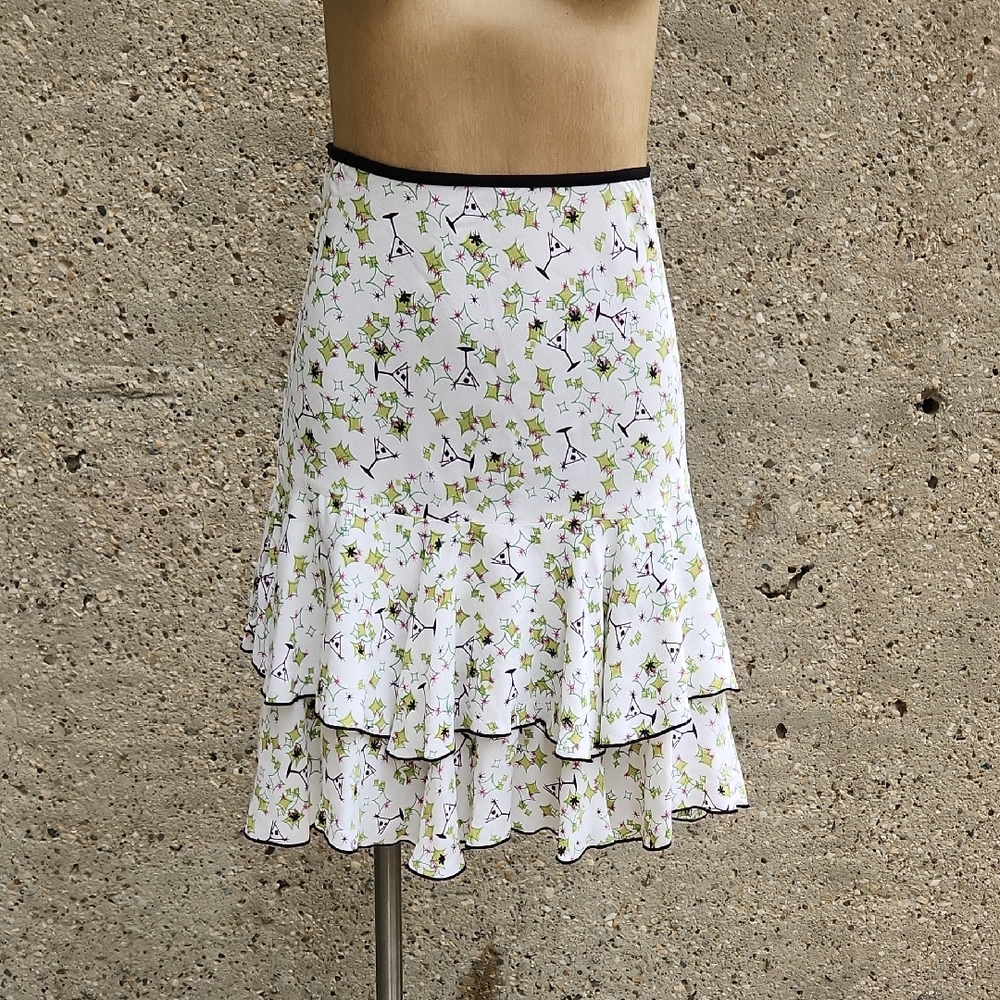 Loco Lindo retro frilly skirt